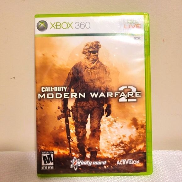 🌟 Free w/ bundle of 2+ items Call of Duty Modern Warfare 2 Xbox 360 Video Game - Picture 1 of 3